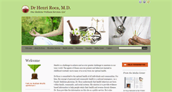 Desktop Screenshot of drhenriroca.com